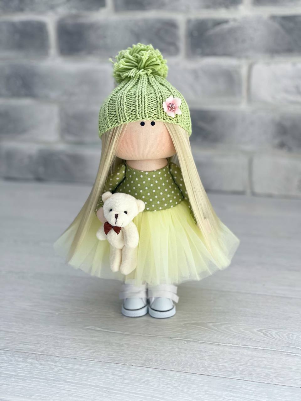 inga-doll Интерьерная куколка Инга ручной работы