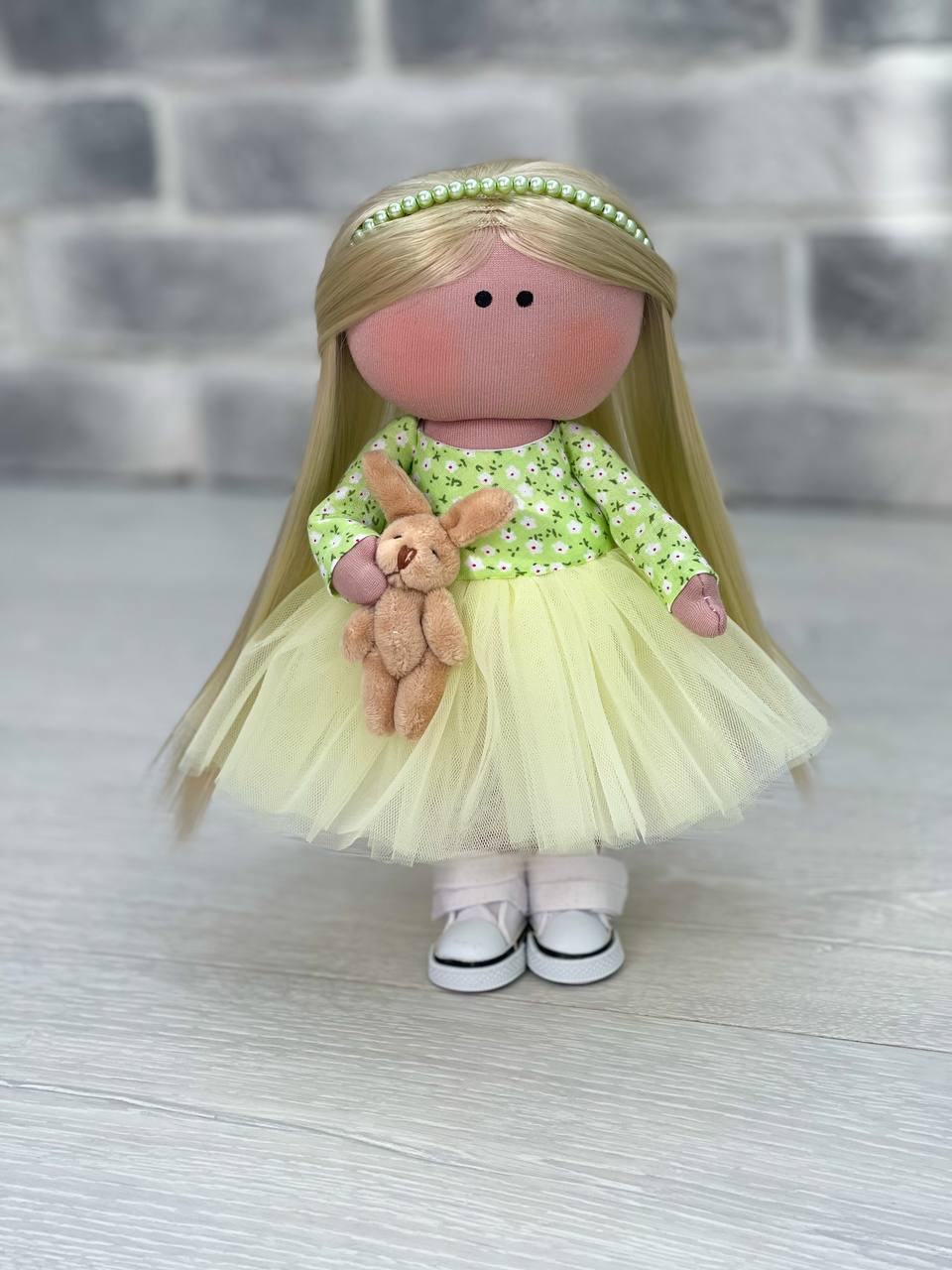klara-doll Интеррьерная куколка Клара ручной работы